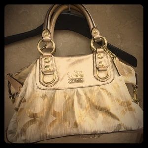 Authentic Coach Leather Satchel