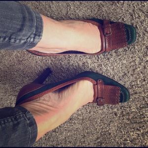 J Crew Kiltie Suede Pumps