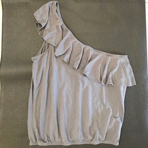 American eagle one shoulder top