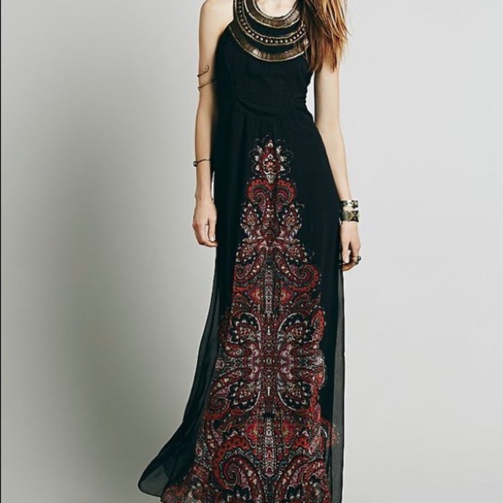 NWT Stunning Free People "Demeter" Maxi Dress