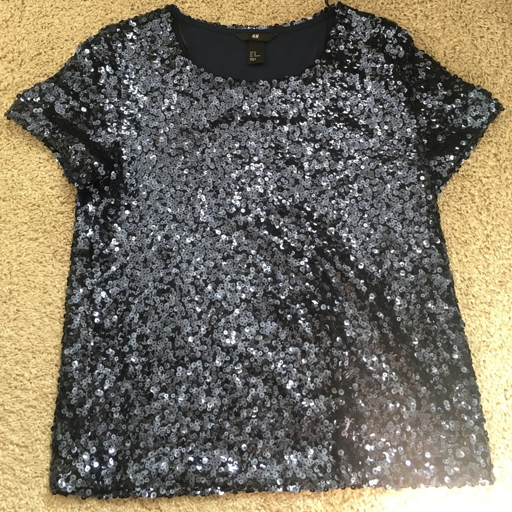 Sequin Blouse