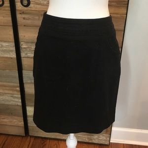 Rock& Republic Black Jean Skirt