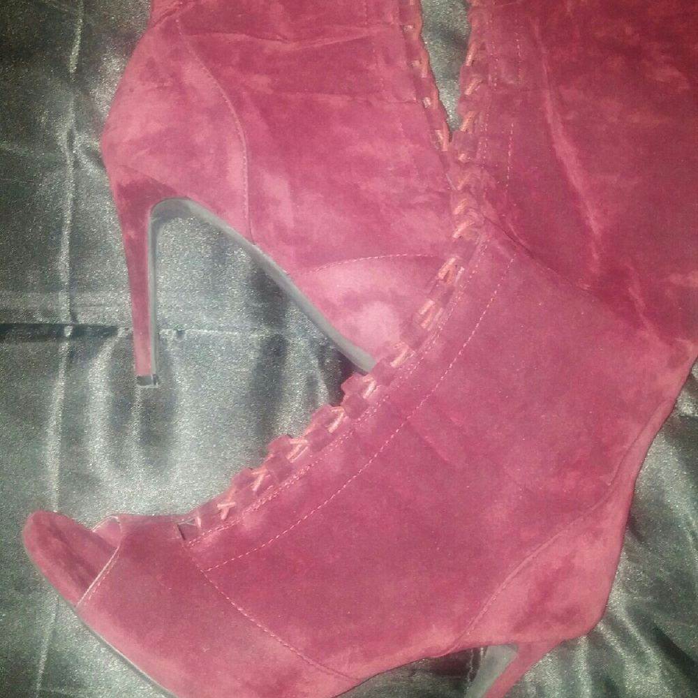 SEXY LACE UP BOOTS