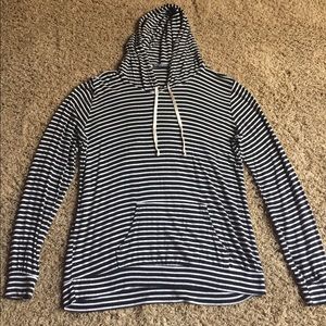 Brandy Melville black/white stripped sweatshirt