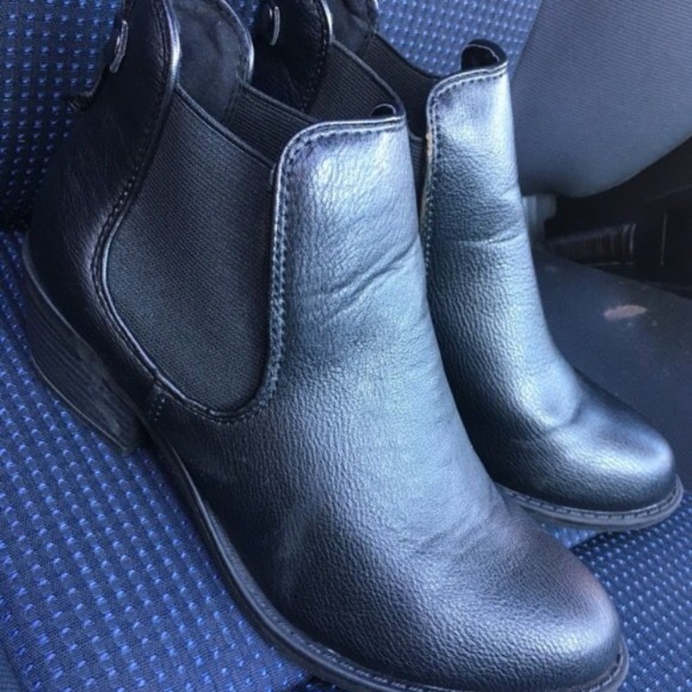 Black booties