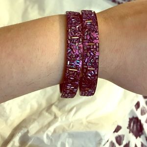I'm selling those glam bracelets