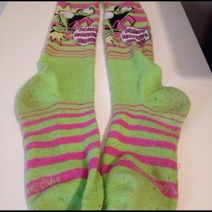 Invader zim knee thigh socks