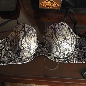 Soma black and white floral print