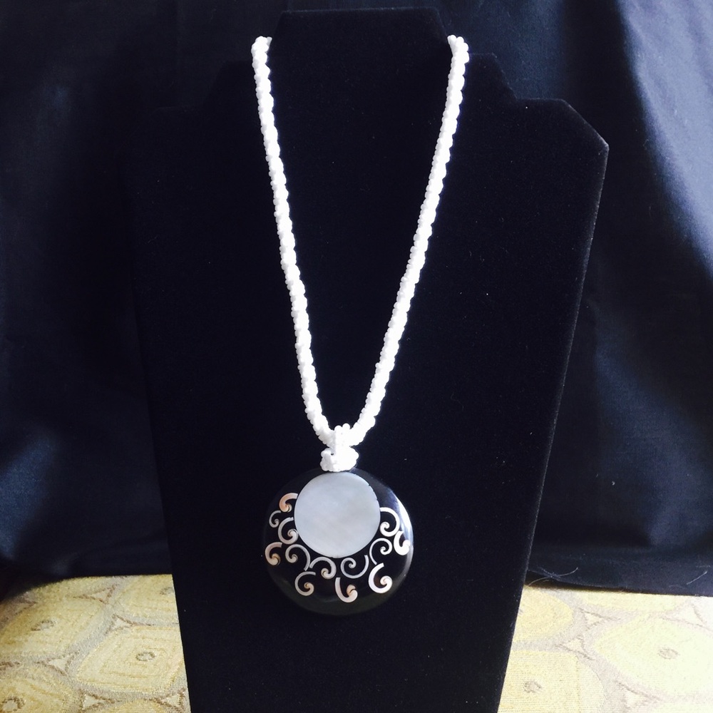 Beach themed necklace