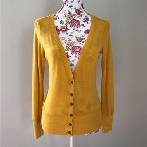 Yellow Cardigan