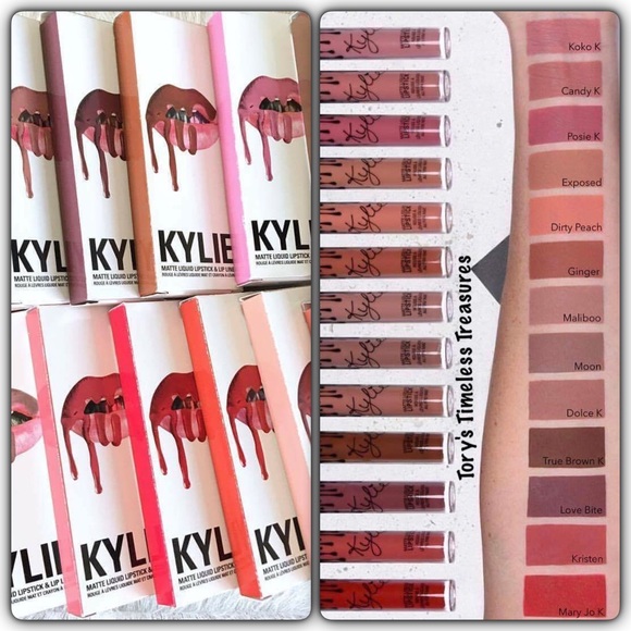 💋/Nip/Kylie Cosmetic Kipkits/I have them ALL!