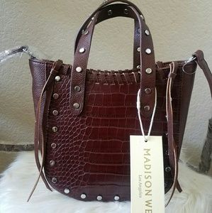 NWT Madison West Shoulder Bag Boho Southwest Style