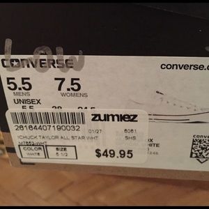 Converse Chuck Taylor white