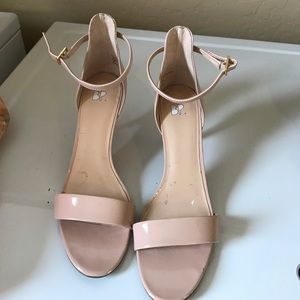 Blush colored heels