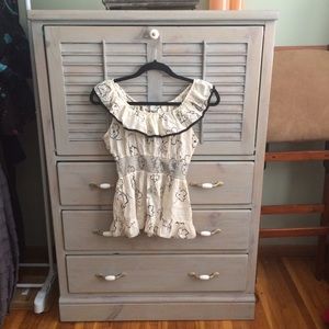 Anthropologie Peplum Top