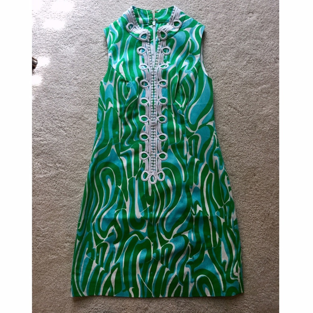 Lilly Pulitzer shift in print Finder's Keepers