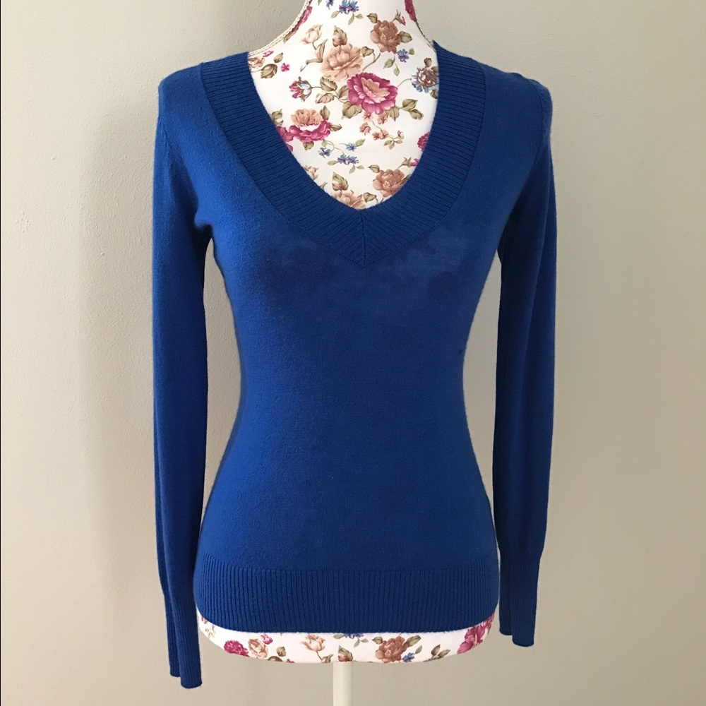 The Limited Blue Sweater