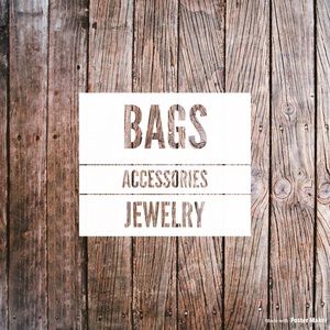 Bags, Accessories & Jewelry