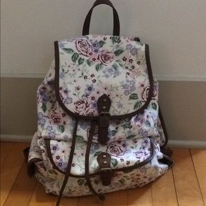 Floral backpack