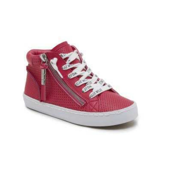 ??NIB Dolce Vita Leather Girls High Top Sneaker
