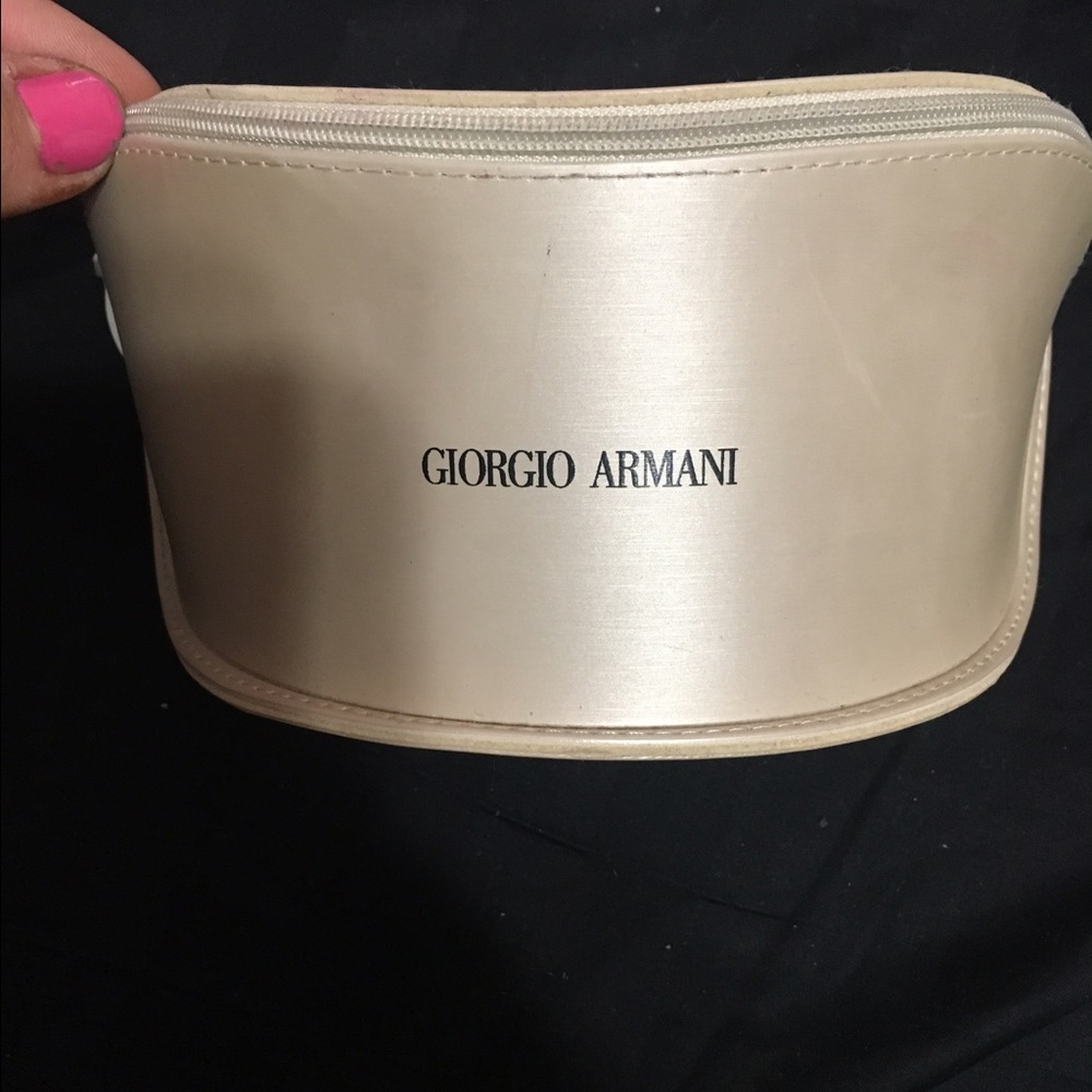 Authentic Giorgio Armani glasses hard case holder