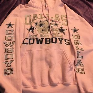Pink Dallas cowboys hoodie