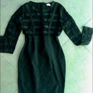 Black new bandage dress