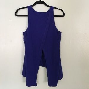 Madewell open back tank