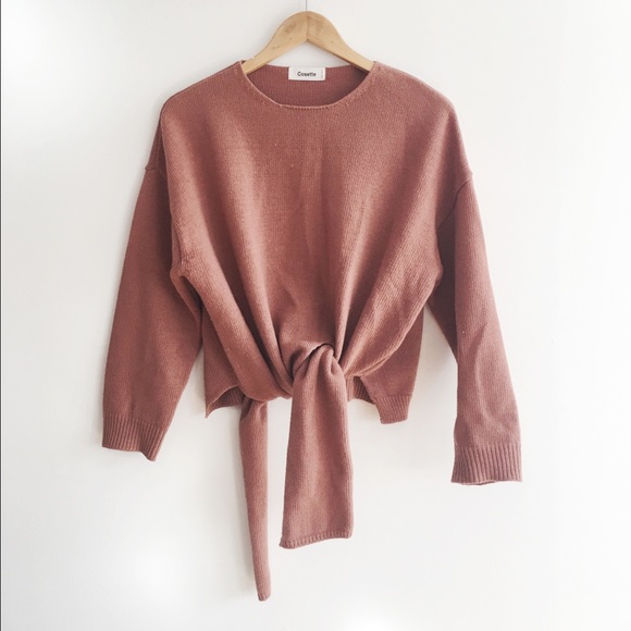 Sweaters - Tie Sweater