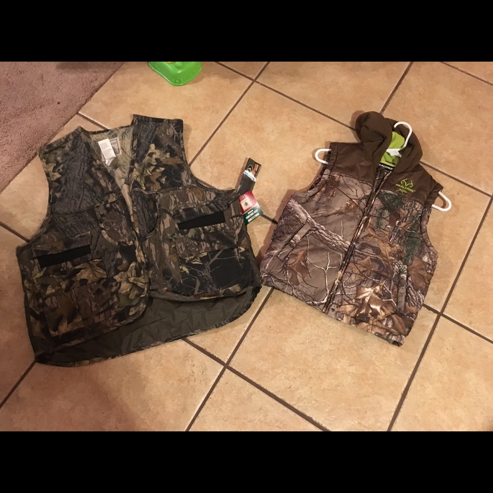 NWT Camo Vest (Daddy & Me)
