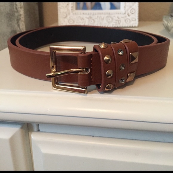 Brown jewel belt - Picture 1 of 3