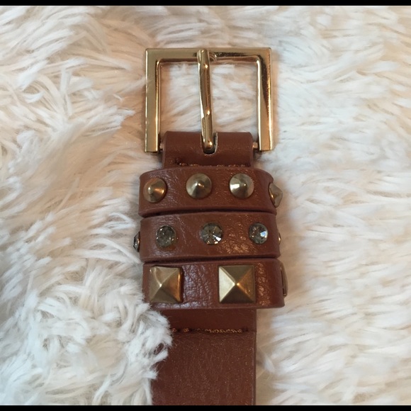 Brown jewel belt - Picture 2 of 3