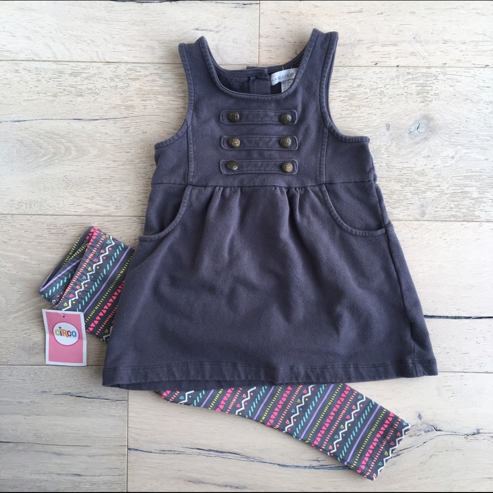 Maggie & Zoe Dress and Circo Leggings