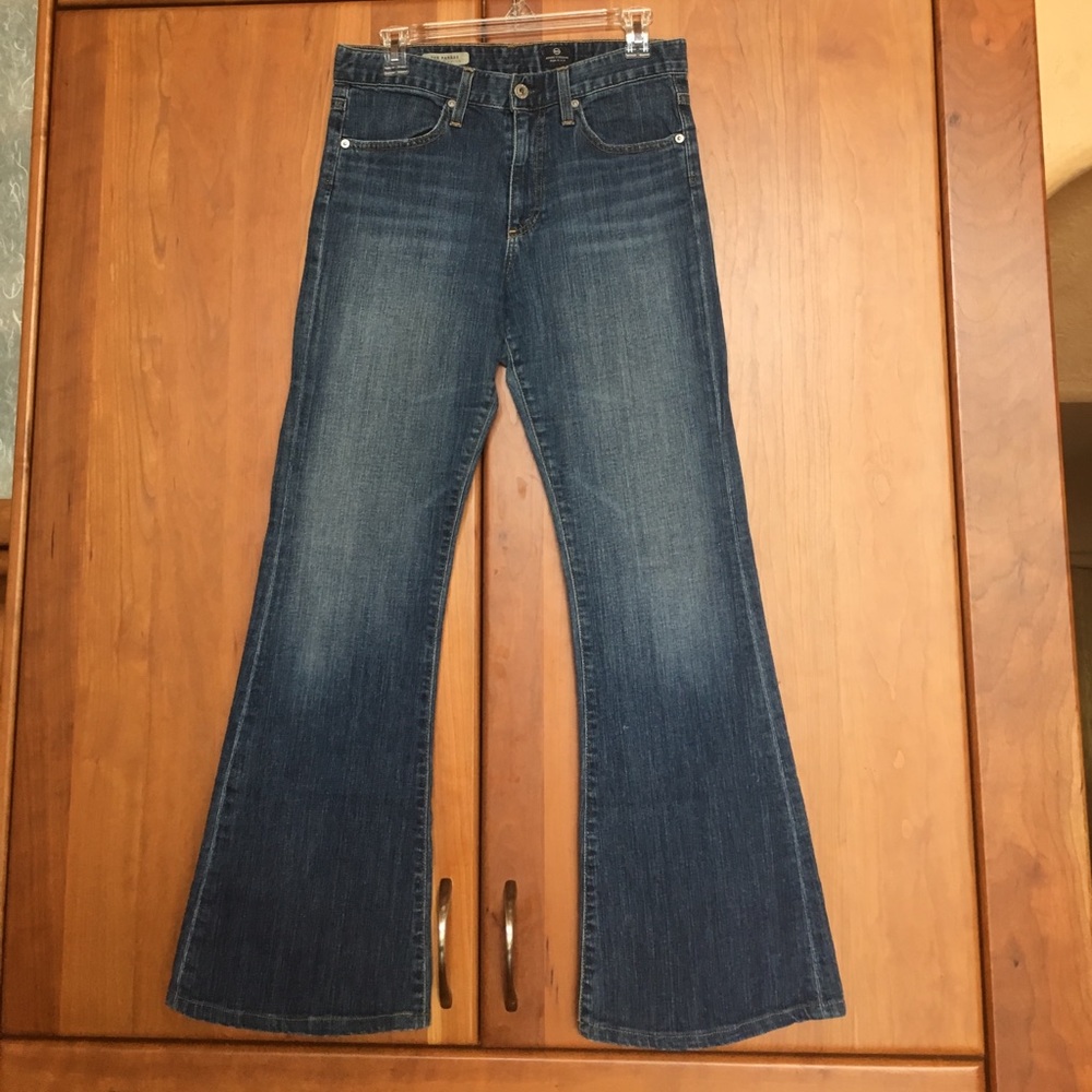 AG the Farrah 70's Bell Bottom High Rise Jeans