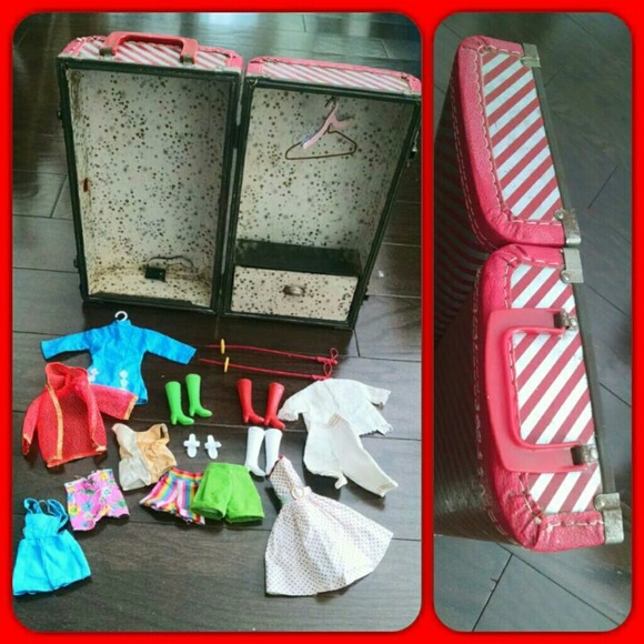 barbie doll carrying case