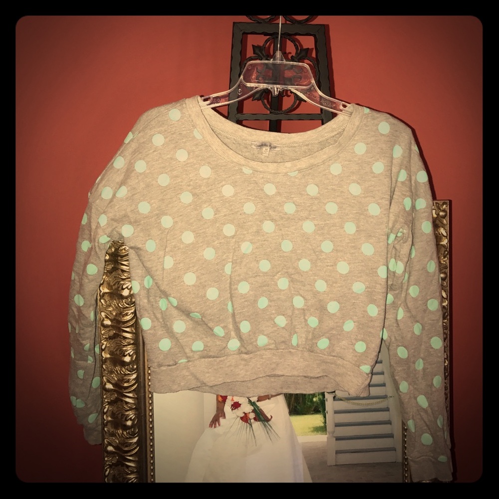 Crop sweater