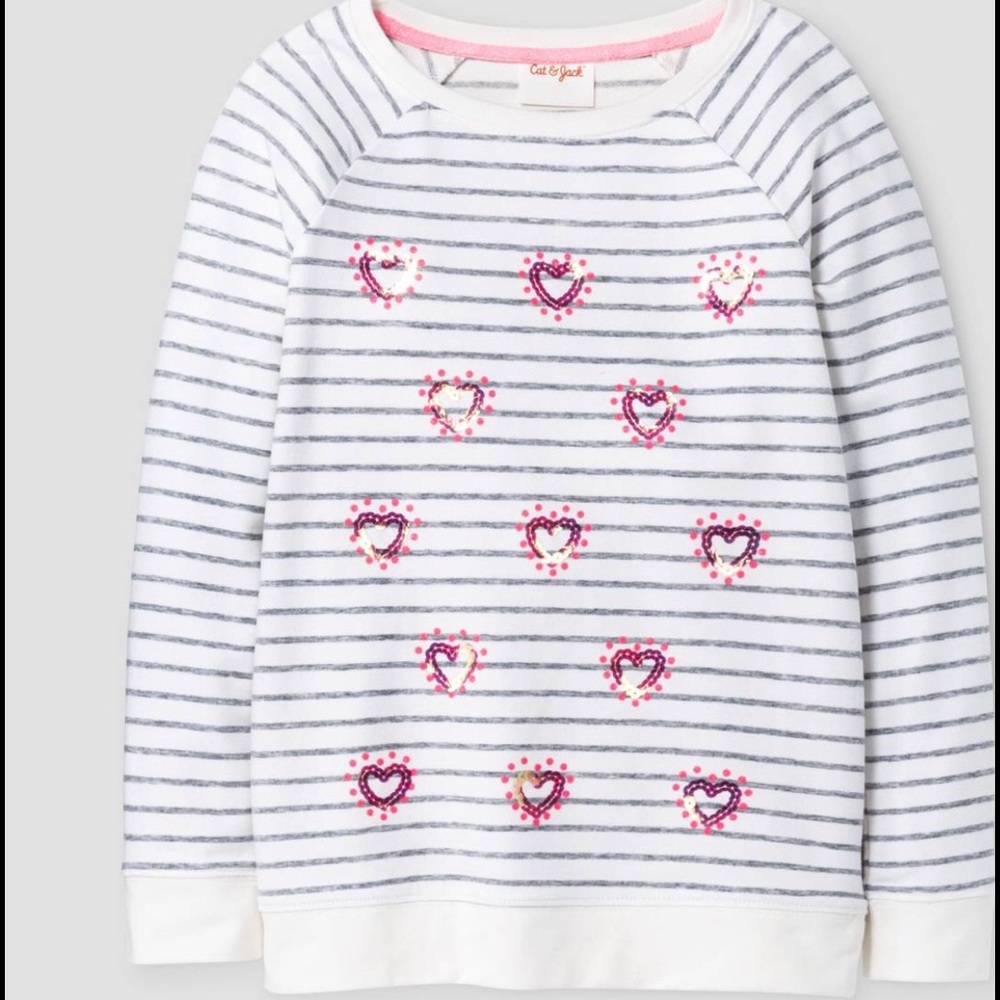 Girls' Heart Icon Pullover Cat & Jack™