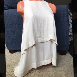 Amazing Free People Small off white blouse