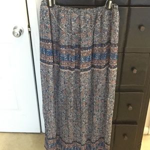 Joie Pleated Maxi Skirt
