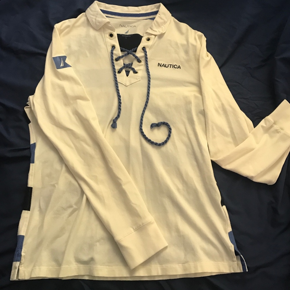 Nautica Long Sleeve Cotton T