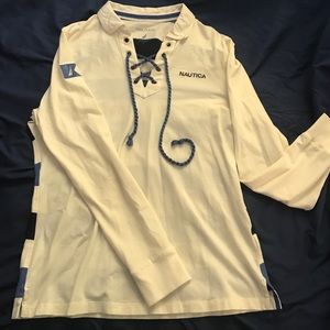 Nautica Long Sleeve Cotton T
