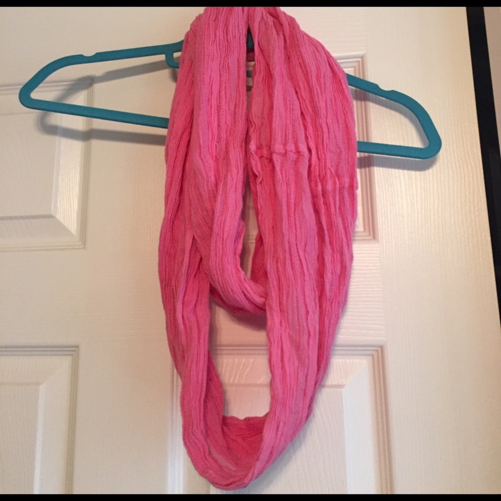 Pink scarf