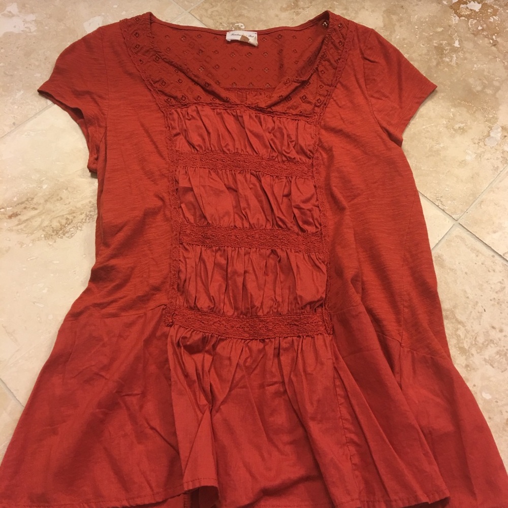 Anthropologie Meadow Rue medium tee