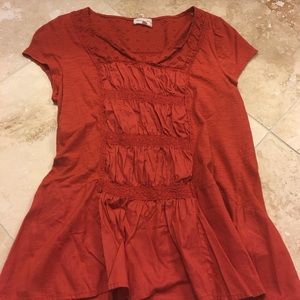 Anthropologie Meadow Rue medium tee