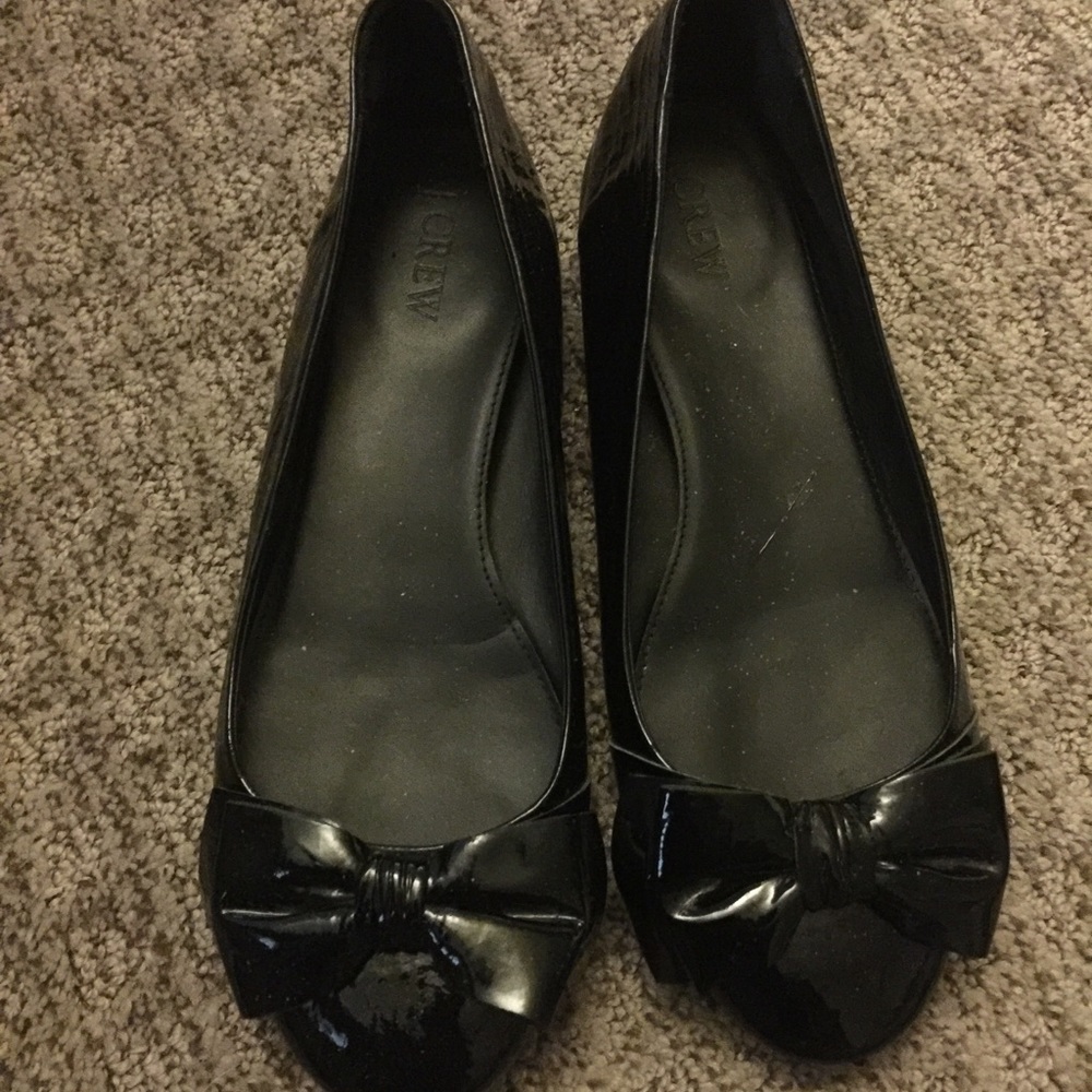 J. Crew bow flats size 7