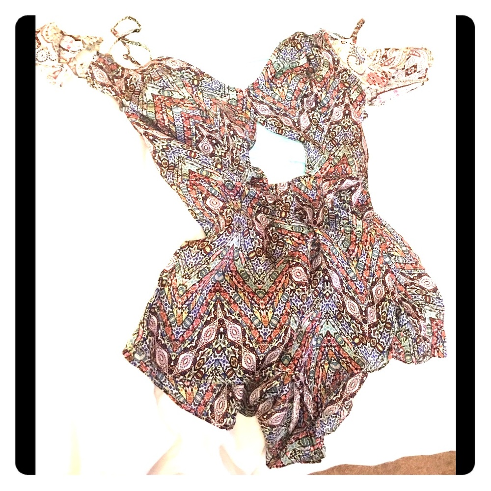 Victoria's Secret silk romper m