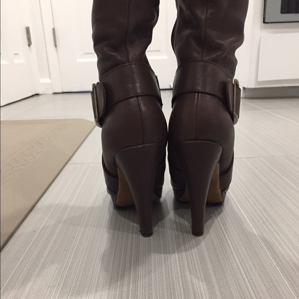 Bakers Brown Leather Boots - Picture 3 of 4