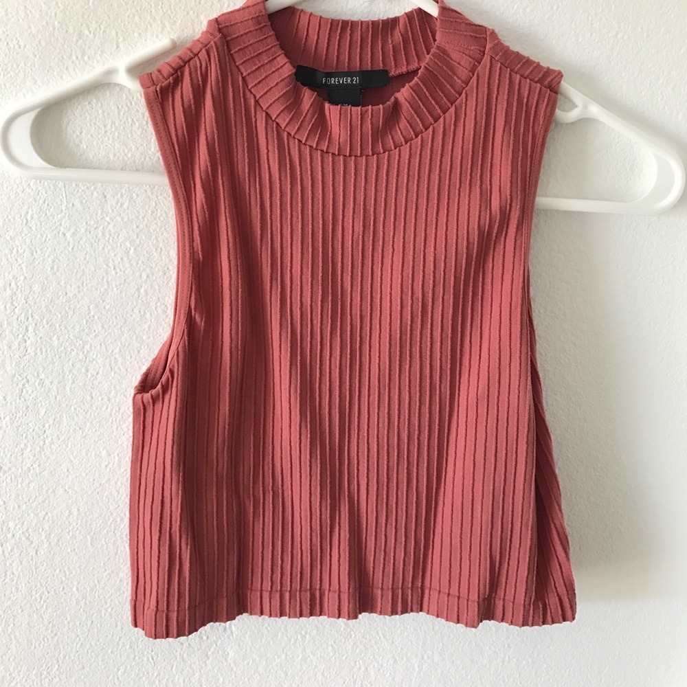 Forever 21 Rose Crop Top