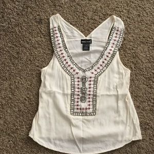 Sequin tank top
