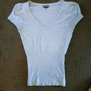 Express short sleeve sweater top